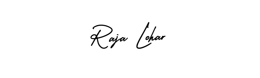Design your own signature with our free online signature maker. With this signature software, you can create a handwritten (AmerikaSignatureDemo-Regular) signature for name Raja Lohar. Raja Lohar signature style 3 images and pictures png