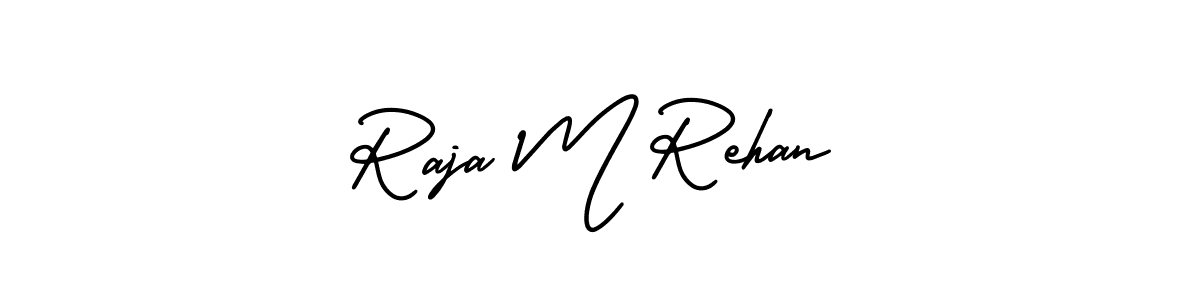 You can use this online signature creator to create a handwritten signature for the name Raja M Rehan. This is the best online autograph maker. Raja M Rehan signature style 3 images and pictures png