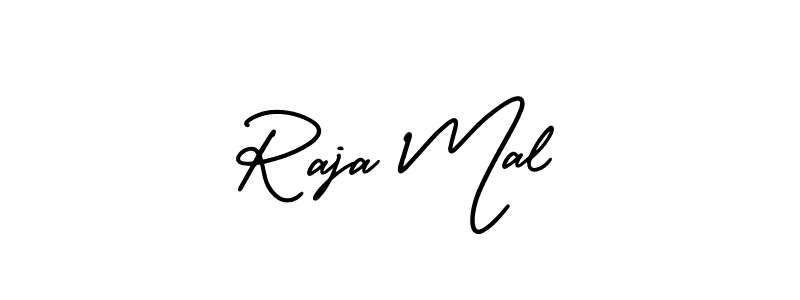 Design your own signature with our free online signature maker. With this signature software, you can create a handwritten (AmerikaSignatureDemo-Regular) signature for name Raja Mal. Raja Mal signature style 3 images and pictures png