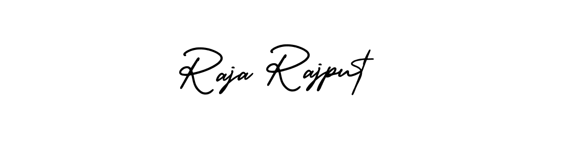 Make a beautiful signature design for name Raja Rajput. With this signature (AmerikaSignatureDemo-Regular) style, you can create a handwritten signature for free. Raja Rajput signature style 3 images and pictures png
