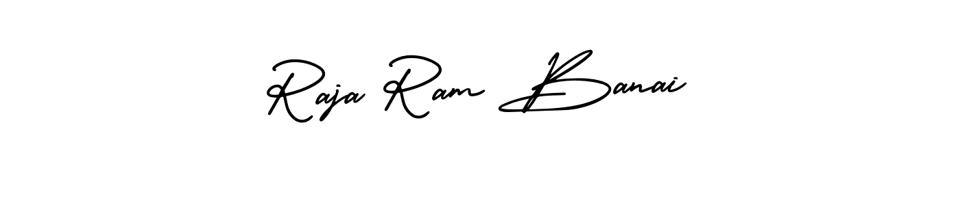 Make a beautiful signature design for name Raja Ram Banai. Use this online signature maker to create a handwritten signature for free. Raja Ram Banai signature style 3 images and pictures png