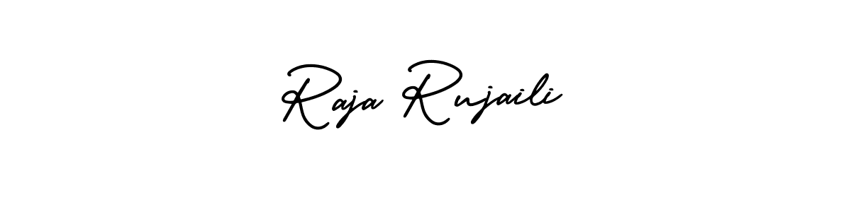 Make a short Raja Rujaili signature style. Manage your documents anywhere anytime using AmerikaSignatureDemo-Regular. Create and add eSignatures, submit forms, share and send files easily. Raja Rujaili signature style 3 images and pictures png