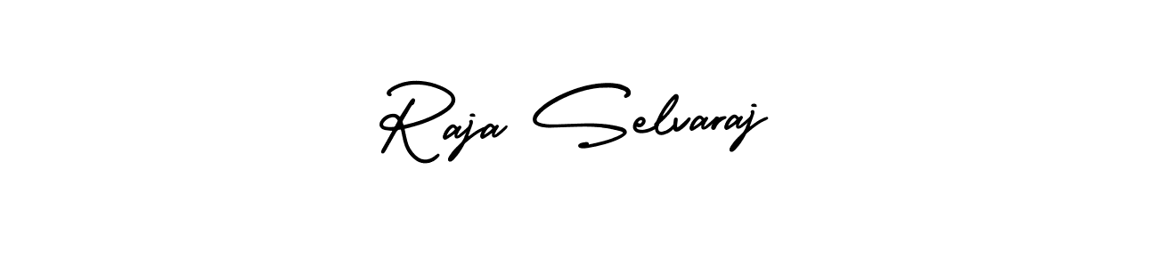 AmerikaSignatureDemo-Regular is a professional signature style that is perfect for those who want to add a touch of class to their signature. It is also a great choice for those who want to make their signature more unique. Get Raja Selvaraj name to fancy signature for free. Raja Selvaraj signature style 3 images and pictures png