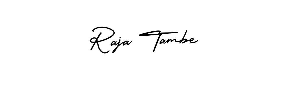 Make a short Raja Tambe signature style. Manage your documents anywhere anytime using AmerikaSignatureDemo-Regular. Create and add eSignatures, submit forms, share and send files easily. Raja Tambe signature style 3 images and pictures png