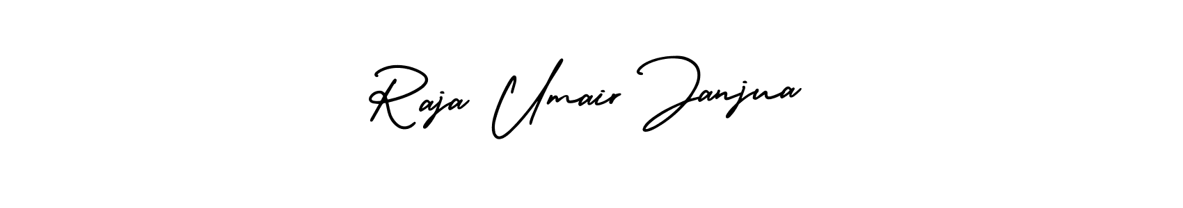Check out images of Autograph of Raja Umair Janjua name. Actor Raja Umair Janjua Signature Style. AmerikaSignatureDemo-Regular is a professional sign style online. Raja Umair Janjua signature style 3 images and pictures png