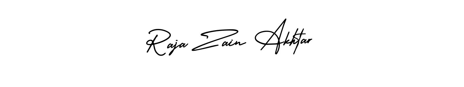 Make a beautiful signature design for name Raja Zain Akhtar. Use this online signature maker to create a handwritten signature for free. Raja Zain Akhtar signature style 3 images and pictures png