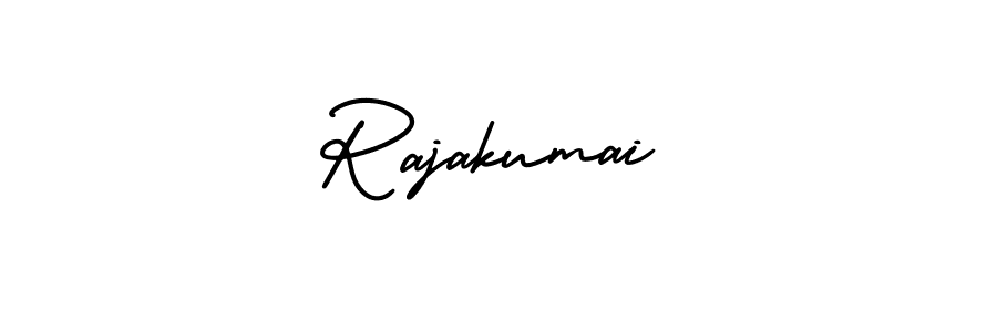 Use a signature maker to create a handwritten signature online. With this signature software, you can design (AmerikaSignatureDemo-Regular) your own signature for name Rajakumai. Rajakumai signature style 3 images and pictures png