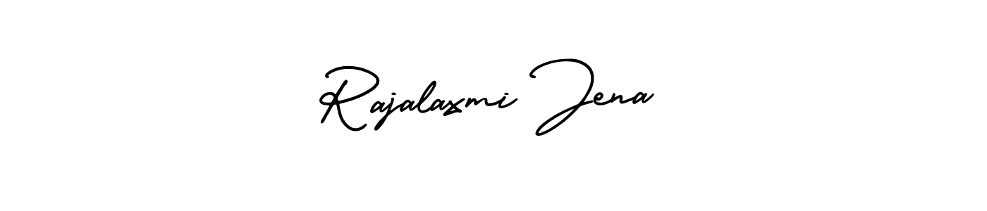Make a beautiful signature design for name Rajalaxmi Jena. With this signature (AmerikaSignatureDemo-Regular) style, you can create a handwritten signature for free. Rajalaxmi Jena signature style 3 images and pictures png