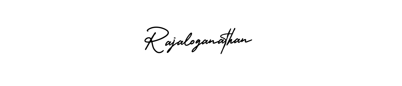 Create a beautiful signature design for name Rajaloganathan. With this signature (AmerikaSignatureDemo-Regular) fonts, you can make a handwritten signature for free. Rajaloganathan signature style 3 images and pictures png