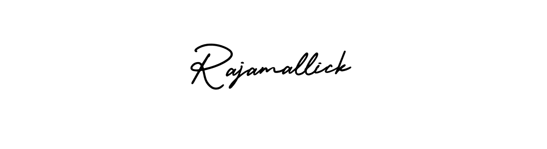 Similarly AmerikaSignatureDemo-Regular is the best handwritten signature design. Signature creator online .You can use it as an online autograph creator for name Rajamallick. Rajamallick signature style 3 images and pictures png