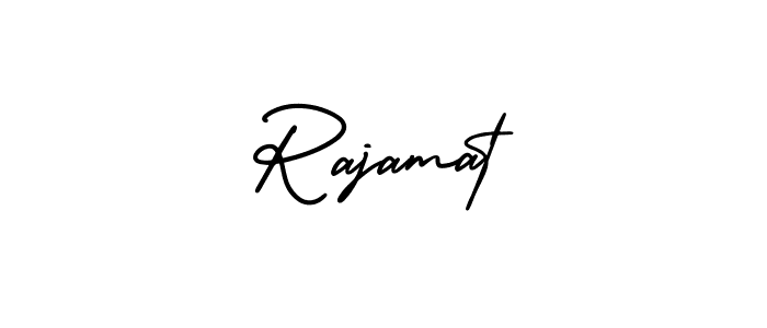 AmerikaSignatureDemo-Regular is a professional signature style that is perfect for those who want to add a touch of class to their signature. It is also a great choice for those who want to make their signature more unique. Get Rajamat name to fancy signature for free. Rajamat signature style 3 images and pictures png