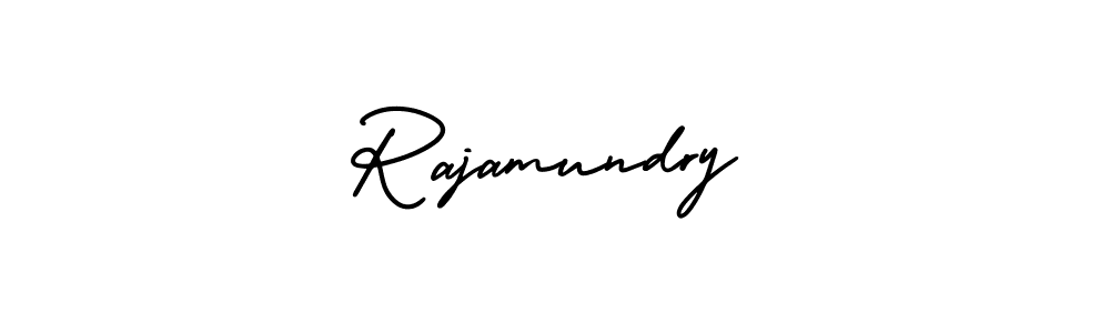 if you are searching for the best signature style for your name Rajamundry. so please give up your signature search. here we have designed multiple signature styles  using AmerikaSignatureDemo-Regular. Rajamundry signature style 3 images and pictures png