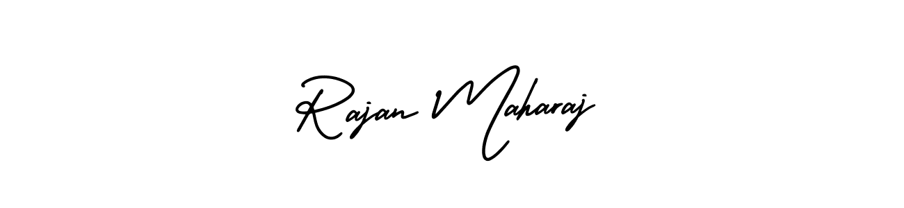 Design your own signature with our free online signature maker. With this signature software, you can create a handwritten (AmerikaSignatureDemo-Regular) signature for name Rajan Maharaj. Rajan Maharaj signature style 3 images and pictures png