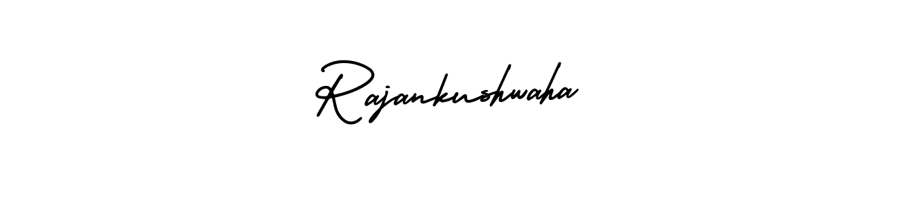 How to make Rajankushwaha signature? AmerikaSignatureDemo-Regular is a professional autograph style. Create handwritten signature for Rajankushwaha name. Rajankushwaha signature style 3 images and pictures png