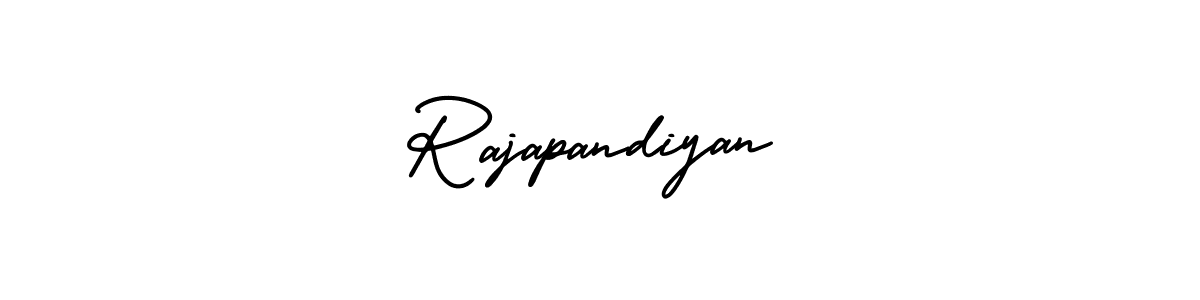 You can use this online signature creator to create a handwritten signature for the name Rajapandiyan. This is the best online autograph maker. Rajapandiyan signature style 3 images and pictures png