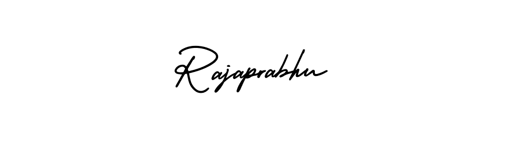 Create a beautiful signature design for name Rajaprabhu. With this signature (AmerikaSignatureDemo-Regular) fonts, you can make a handwritten signature for free. Rajaprabhu signature style 3 images and pictures png