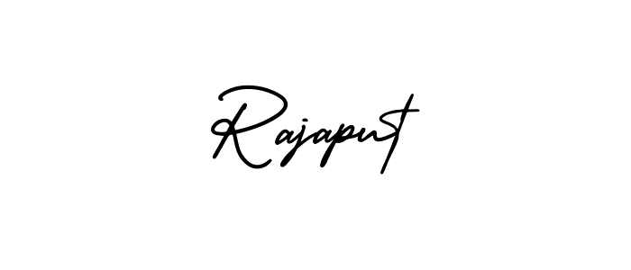 How to make Rajaput signature? AmerikaSignatureDemo-Regular is a professional autograph style. Create handwritten signature for Rajaput name. Rajaput signature style 3 images and pictures png