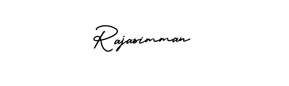 Similarly AmerikaSignatureDemo-Regular is the best handwritten signature design. Signature creator online .You can use it as an online autograph creator for name Rajasimman. Rajasimman signature style 3 images and pictures png