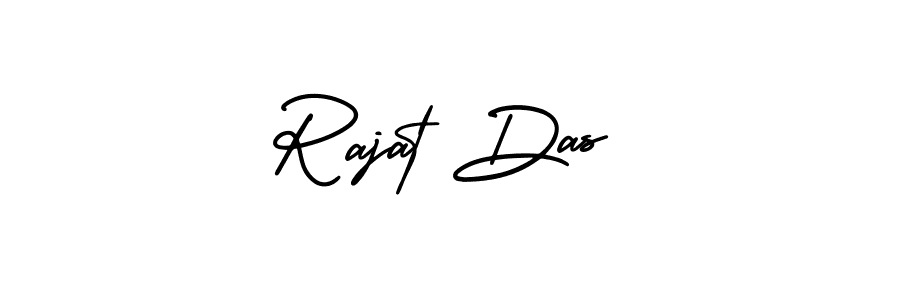 Make a beautiful signature design for name Rajat Das. With this signature (AmerikaSignatureDemo-Regular) style, you can create a handwritten signature for free. Rajat Das signature style 3 images and pictures png