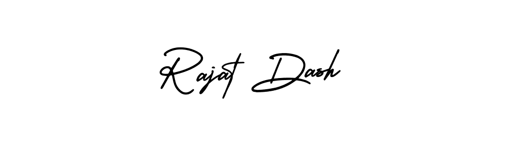 Create a beautiful signature design for name Rajat Dash. With this signature (AmerikaSignatureDemo-Regular) fonts, you can make a handwritten signature for free. Rajat Dash signature style 3 images and pictures png