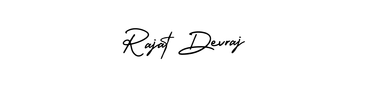 AmerikaSignatureDemo-Regular is a professional signature style that is perfect for those who want to add a touch of class to their signature. It is also a great choice for those who want to make their signature more unique. Get Rajat Devraj name to fancy signature for free. Rajat Devraj signature style 3 images and pictures png