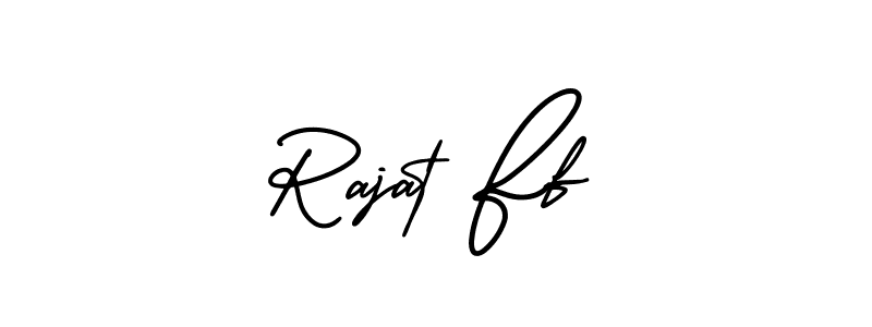 Create a beautiful signature design for name Rajat Ff. With this signature (AmerikaSignatureDemo-Regular) fonts, you can make a handwritten signature for free. Rajat Ff signature style 3 images and pictures png