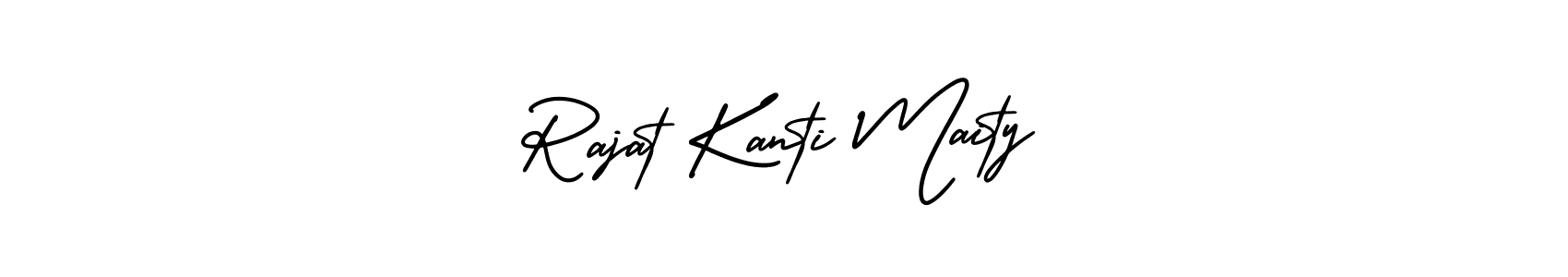 Make a short Rajat Kanti Maity signature style. Manage your documents anywhere anytime using AmerikaSignatureDemo-Regular. Create and add eSignatures, submit forms, share and send files easily. Rajat Kanti Maity signature style 3 images and pictures png