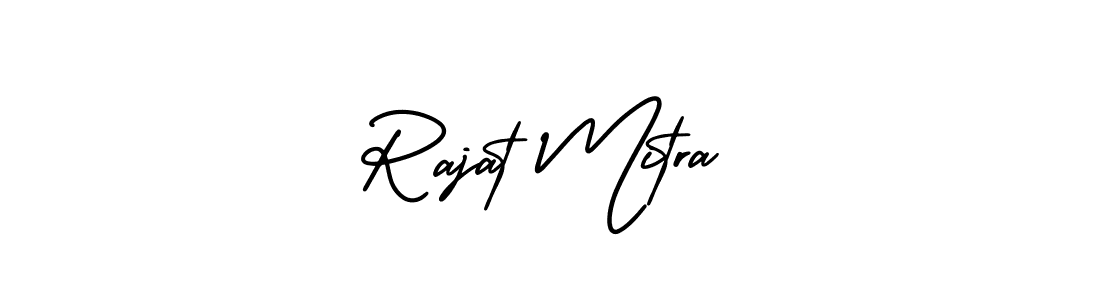 How to make Rajat Mitra signature? AmerikaSignatureDemo-Regular is a professional autograph style. Create handwritten signature for Rajat Mitra name. Rajat Mitra signature style 3 images and pictures png