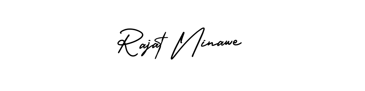 Here are the top 10 professional signature styles for the name Rajat Ninawe. These are the best autograph styles you can use for your name. Rajat Ninawe signature style 3 images and pictures png