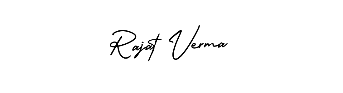 AmerikaSignatureDemo-Regular is a professional signature style that is perfect for those who want to add a touch of class to their signature. It is also a great choice for those who want to make their signature more unique. Get Rajat Verma name to fancy signature for free. Rajat Verma signature style 3 images and pictures png