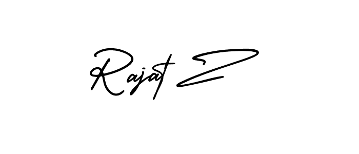 Also we have Rajat Z name is the best signature style. Create professional handwritten signature collection using AmerikaSignatureDemo-Regular autograph style. Rajat Z signature style 3 images and pictures png