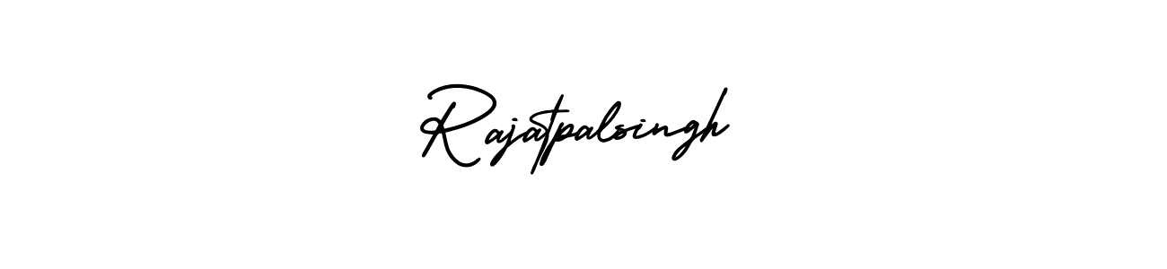 How to Draw Rajatpalsingh signature style? AmerikaSignatureDemo-Regular is a latest design signature styles for name Rajatpalsingh. Rajatpalsingh signature style 3 images and pictures png