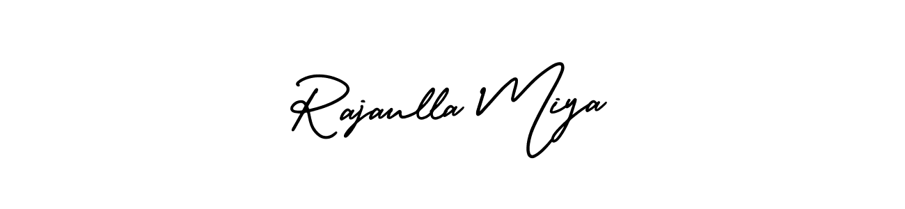 How to Draw Rajaulla Miya signature style? AmerikaSignatureDemo-Regular is a latest design signature styles for name Rajaulla Miya. Rajaulla Miya signature style 3 images and pictures png