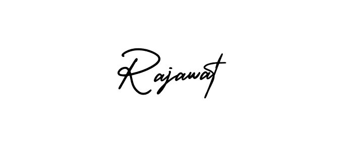 Use a signature maker to create a handwritten signature online. With this signature software, you can design (AmerikaSignatureDemo-Regular) your own signature for name Rajawat. Rajawat signature style 3 images and pictures png