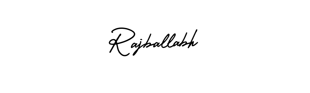Make a beautiful signature design for name Rajballabh. With this signature (AmerikaSignatureDemo-Regular) style, you can create a handwritten signature for free. Rajballabh signature style 3 images and pictures png