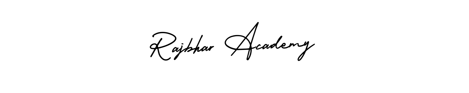 Design your own signature with our free online signature maker. With this signature software, you can create a handwritten (AmerikaSignatureDemo-Regular) signature for name Rajbhar Academy. Rajbhar Academy signature style 3 images and pictures png