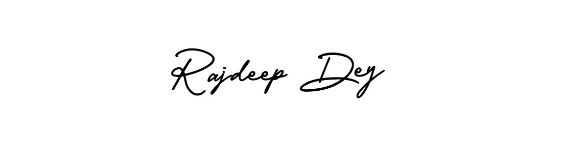 The best way (AmerikaSignatureDemo-Regular) to make a short signature is to pick only two or three words in your name. The name Rajdeep Dey include a total of six letters. For converting this name. Rajdeep Dey signature style 3 images and pictures png