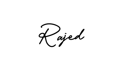 Check out images of Autograph of Rajed name. Actor Rajed Signature Style. AmerikaSignatureDemo-Regular is a professional sign style online. Rajed signature style 3 images and pictures png