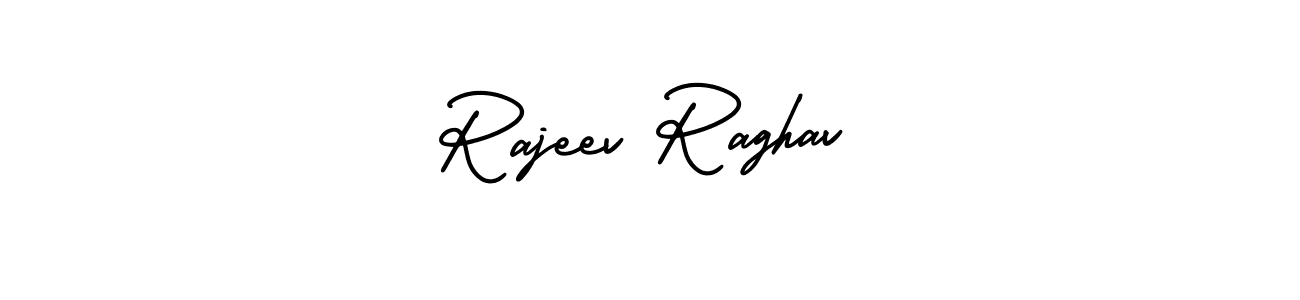 Design your own signature with our free online signature maker. With this signature software, you can create a handwritten (AmerikaSignatureDemo-Regular) signature for name Rajeev Raghav. Rajeev Raghav signature style 3 images and pictures png