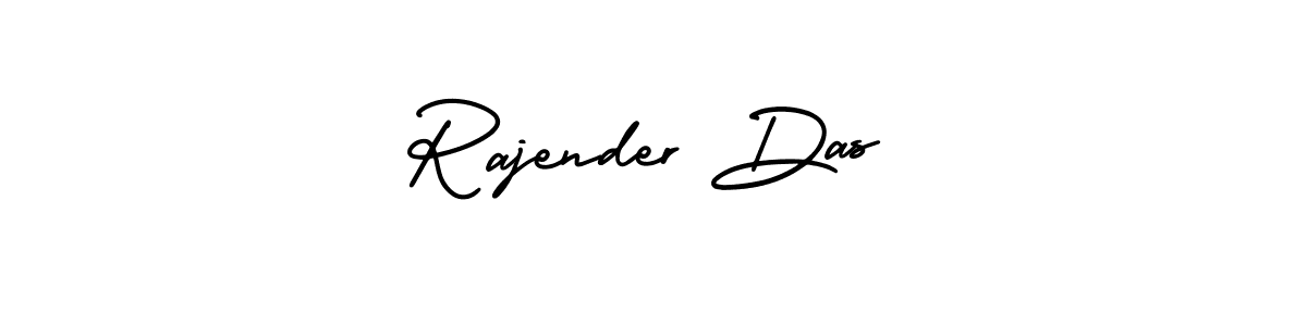 Make a beautiful signature design for name Rajender Das. With this signature (AmerikaSignatureDemo-Regular) style, you can create a handwritten signature for free. Rajender Das signature style 3 images and pictures png