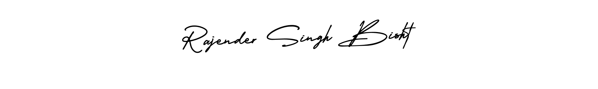 Create a beautiful signature design for name Rajender Singh Bisht. With this signature (AmerikaSignatureDemo-Regular) fonts, you can make a handwritten signature for free. Rajender Singh Bisht signature style 3 images and pictures png