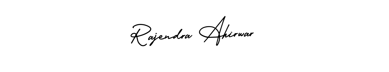 Use a signature maker to create a handwritten signature online. With this signature software, you can design (AmerikaSignatureDemo-Regular) your own signature for name Rajendra Ahirwar. Rajendra Ahirwar signature style 3 images and pictures png