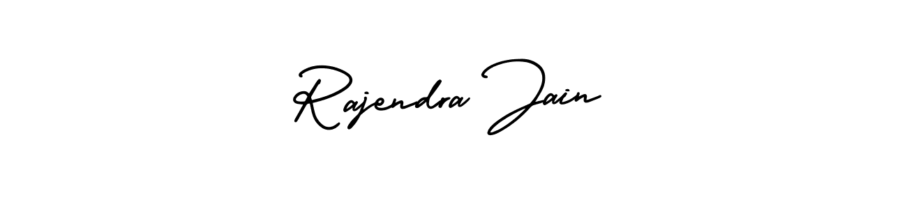 It looks lik you need a new signature style for name Rajendra Jain. Design unique handwritten (AmerikaSignatureDemo-Regular) signature with our free signature maker in just a few clicks. Rajendra Jain signature style 3 images and pictures png