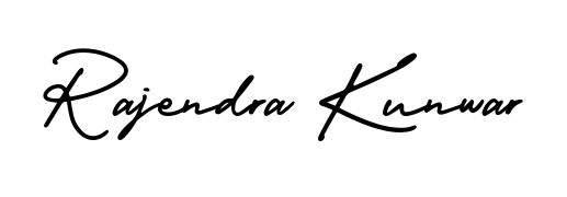 A modern signature idea for name Rajendra Kunwar using AmerikaSignatureDemo-Regular font. Clean strokes and elegant curves make it stand out instantly. Rajendra Kunwar signature style 3 images and pictures png