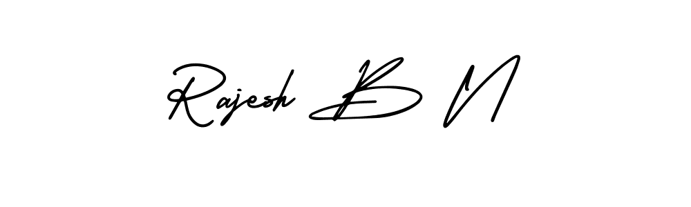 Once you've used our free online signature maker to create your best signature AmerikaSignatureDemo-Regular style, it's time to enjoy all of the benefits that Rajesh B N name signing documents. Rajesh B N signature style 3 images and pictures png