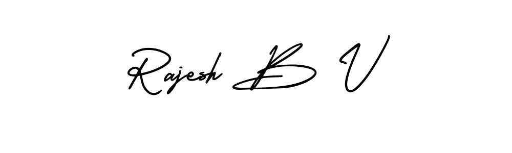 Also we have Rajesh B V name is the best signature style. Create professional handwritten signature collection using AmerikaSignatureDemo-Regular autograph style. Rajesh B V signature style 3 images and pictures png
