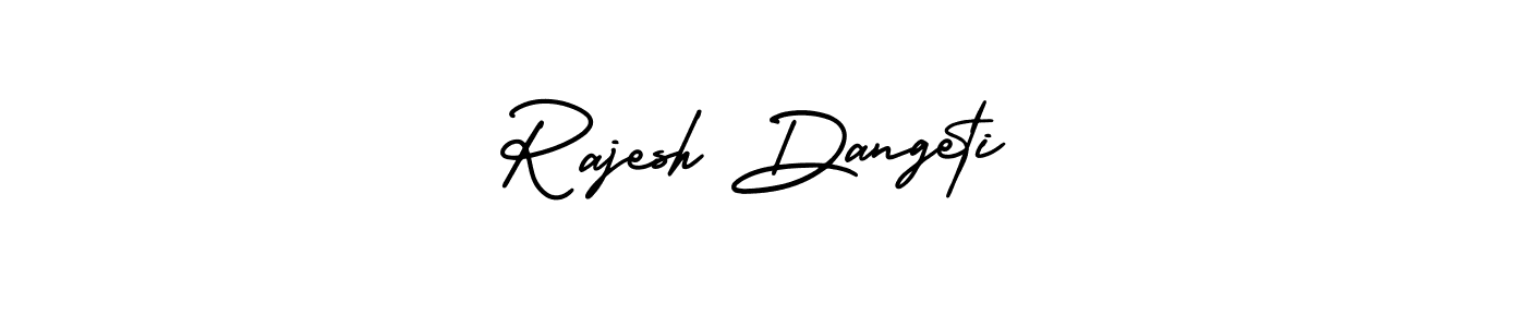 It looks lik you need a new signature style for name Rajesh Dangeti. Design unique handwritten (AmerikaSignatureDemo-Regular) signature with our free signature maker in just a few clicks. Rajesh Dangeti signature style 3 images and pictures png