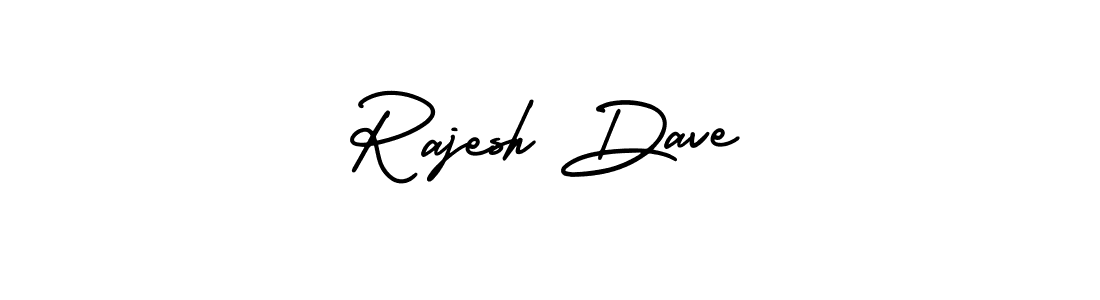 The best way (AmerikaSignatureDemo-Regular) to make a short signature is to pick only two or three words in your name. The name Rajesh Dave include a total of six letters. For converting this name. Rajesh Dave signature style 3 images and pictures png