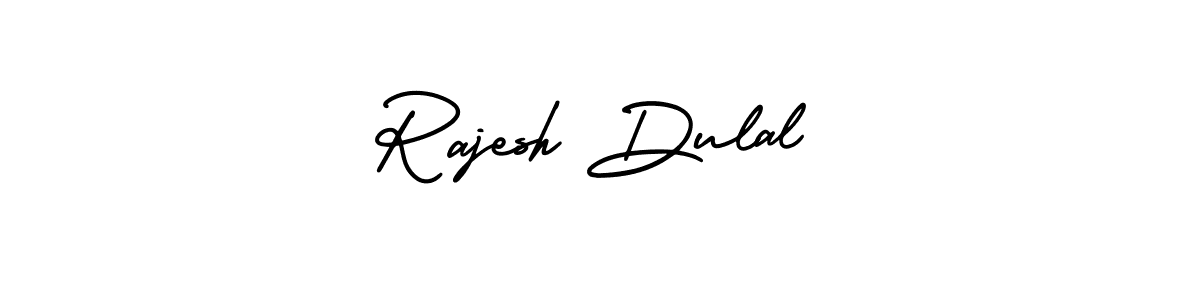 if you are searching for the best signature style for your name Rajesh Dulal. so please give up your signature search. here we have designed multiple signature styles  using AmerikaSignatureDemo-Regular. Rajesh Dulal signature style 3 images and pictures png