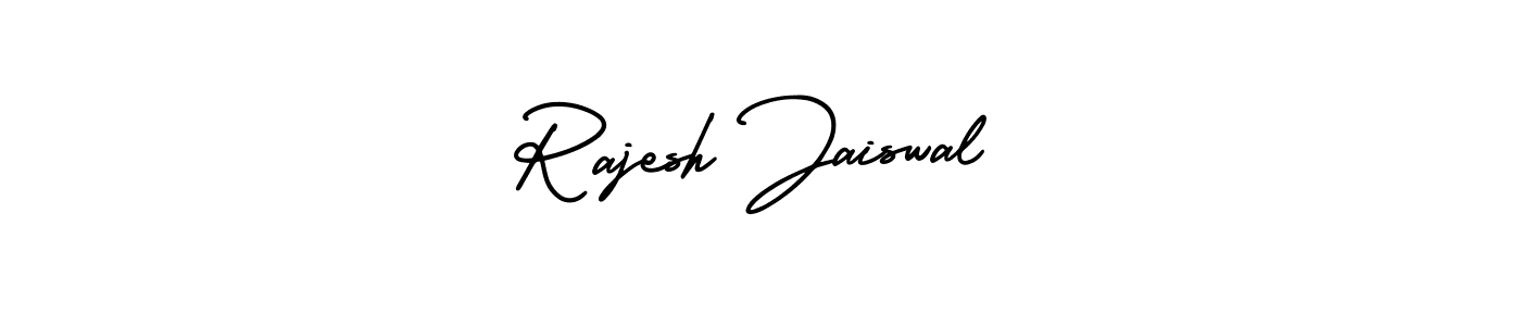 Also You can easily find your signature by using the search form. We will create Rajesh Jaiswal name handwritten signature images for you free of cost using AmerikaSignatureDemo-Regular sign style. Rajesh Jaiswal signature style 3 images and pictures png
